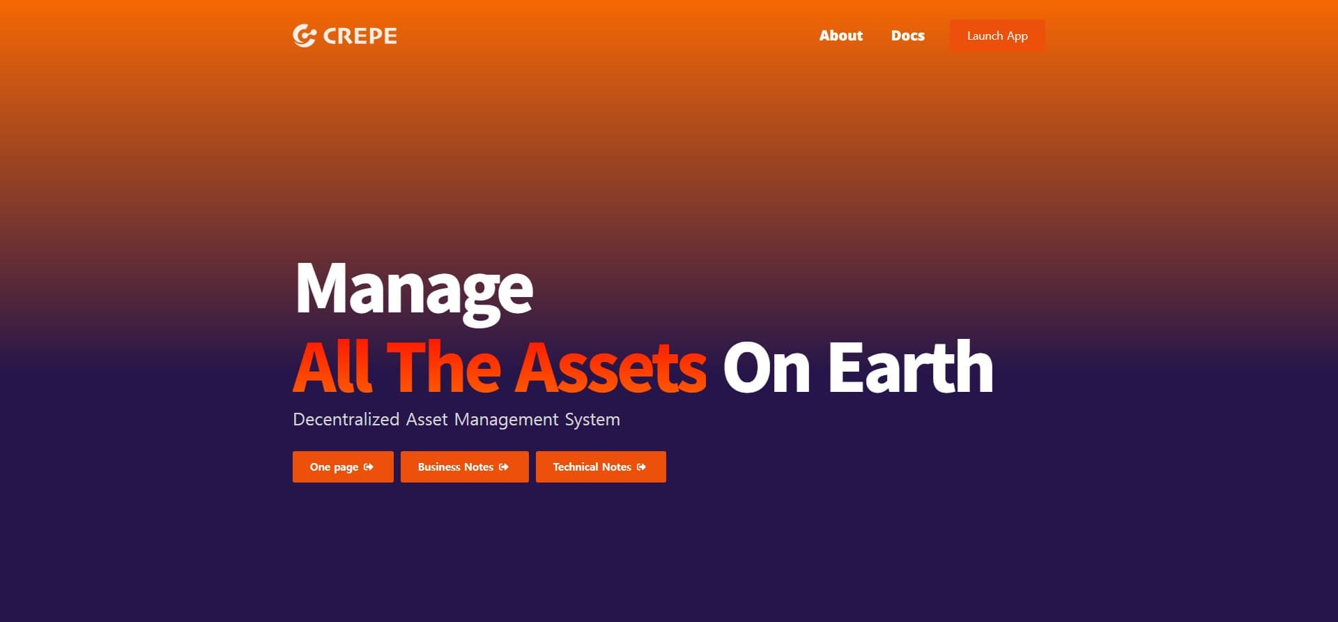 크레페펀드 - 프로젝트 이미지