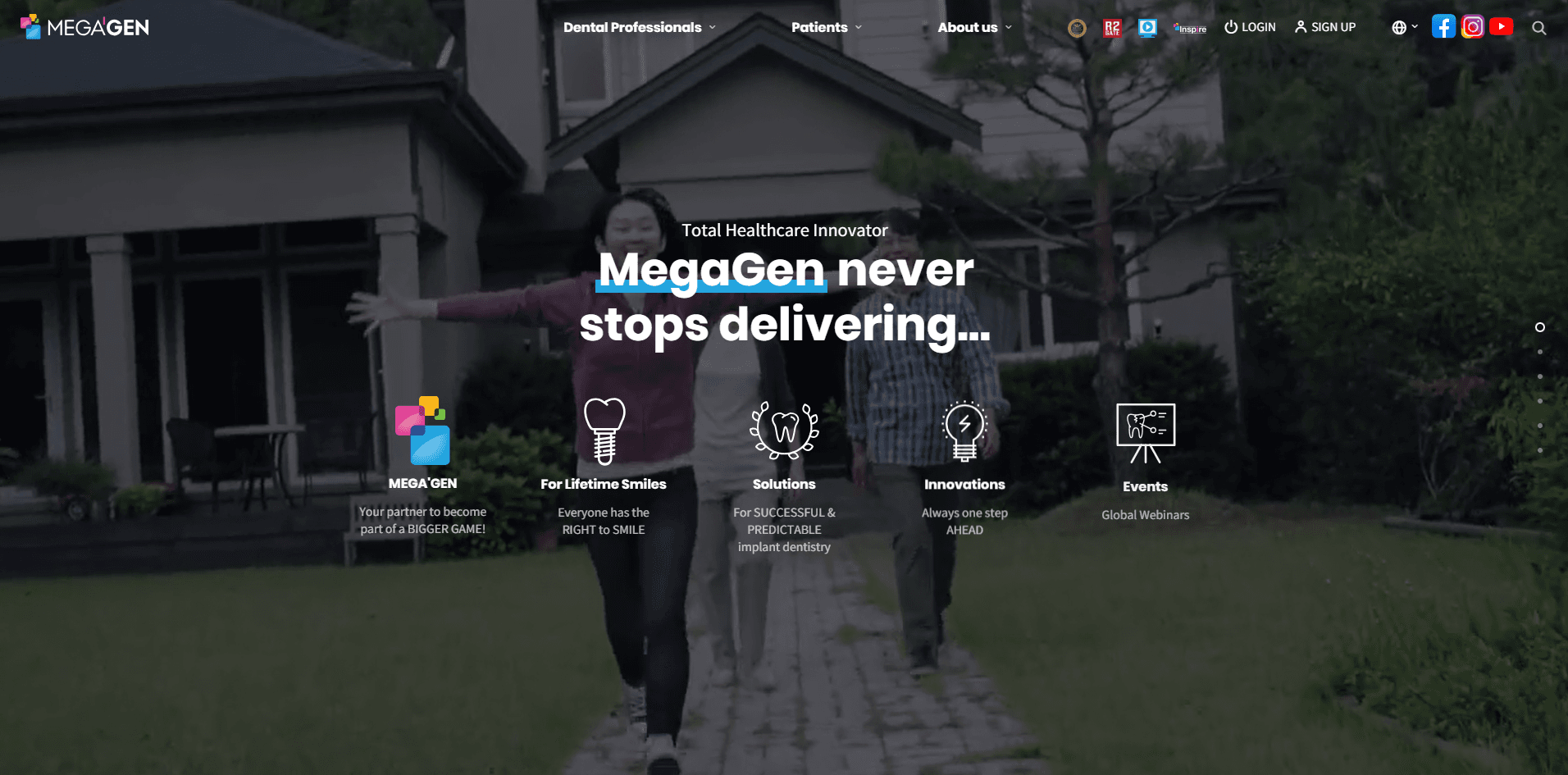 MEGAGEN - 프로젝트 이미지